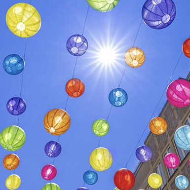 Nylon Lampionnen - Augsburg