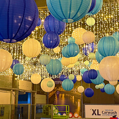 Weihnachtsstimmung in der Carwash XL Leeuwarden (NL)