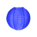 Nylonlampion dunkelblau 25cm