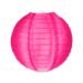 Nylonlampion rosa 35cm