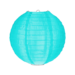 Nylonlampion eisblau 35cm