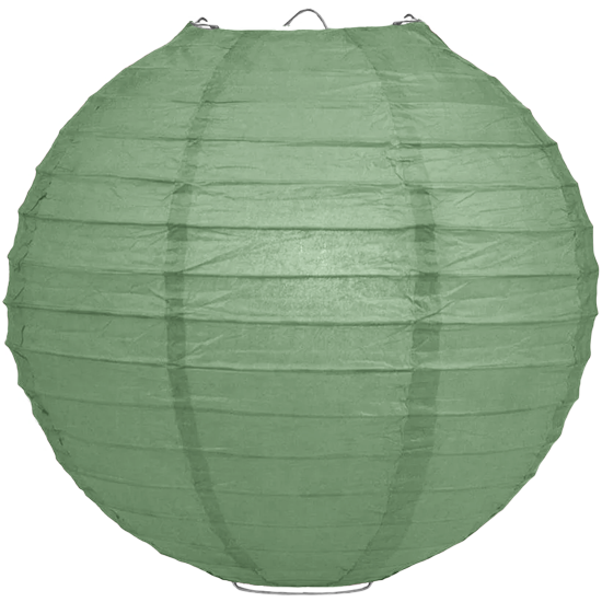 Lampion saliegroen 80cm