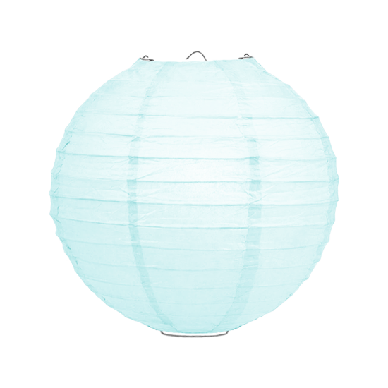 Lampionpakket - Papier - Duck Egg &amp; Blush - 20-delig