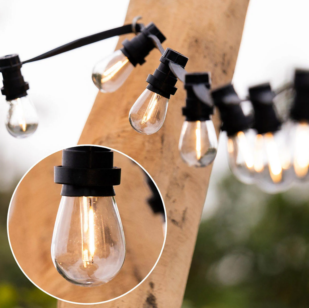Warm witte dimbare filament lampen - 1 watt