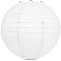 Lampion wit 80cm
