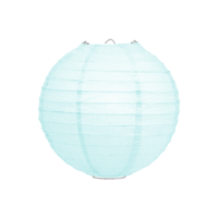 Lampion kristalblauw 25cm