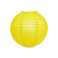 Lampion geel 25cm