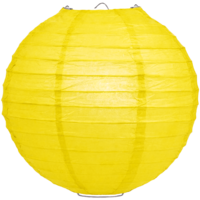 Lampion geel 80cm