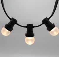 Warm witte LED lampen met standaard matte kap, &Oslash;45