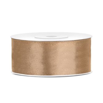 Satinband Gold 25 mm / 25 m