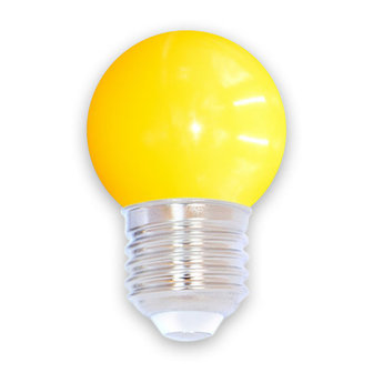 LED Lampe Gelb