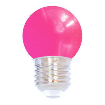LED Lampe Rosa