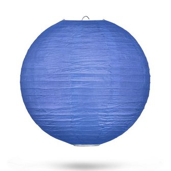 Lampion donkerblauw 25 cm