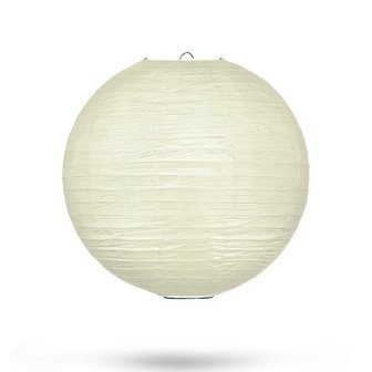 Lampion ivoor 25 cm