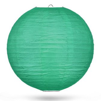 Lampion donkergroen 35 cm