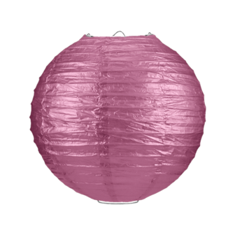 Lampion ros&eacute;goud 35cm