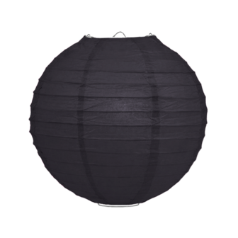 Lampion zwart 35cm