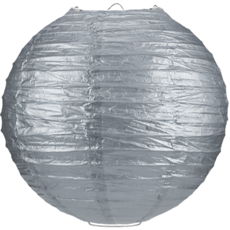 Lampion zilver 80cm