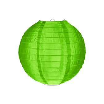 Nylon lampion groen 25cm
