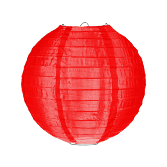 Nylon lampion rood 35cm