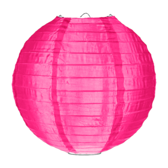 Nylon lampion roze 50cm
