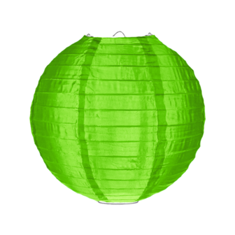 Nylon lampion groen 35cm