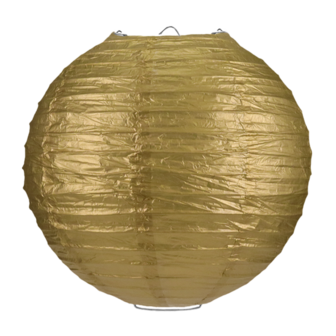 Lampionpakket - Papier - Dusty Blue &amp; Gold - 20-delig