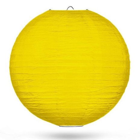 Lampion geel 25 cm