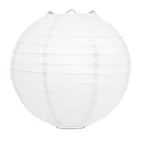 Lampion wit 50 cm