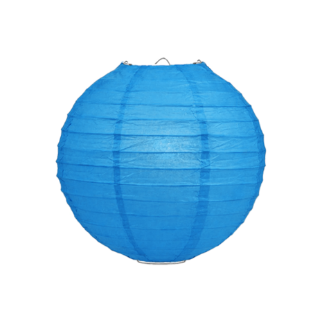 Lampionpakket - Papier - Blauw - 10-delig