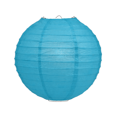 Lampionpakket - Papier - Blauw - 20-delig