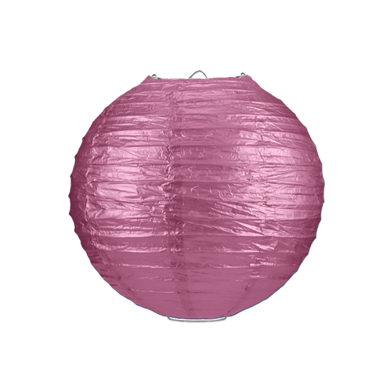 Lampion ros&eacute;goud 25cm