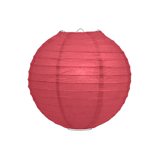 Lampion marsala 25cm