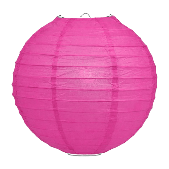 Lampion fuchsia 50cm