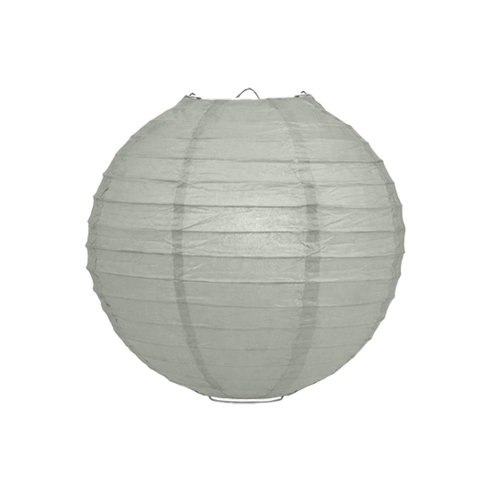 Lampion duifgrijs 25cm