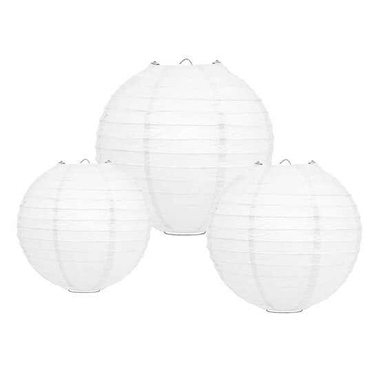 Lampionpakket - Basic White - 10-delig