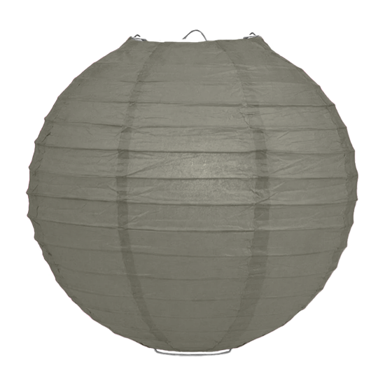Lampion kiezelgrijs 50cm