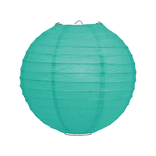 Lampion teal 35cm