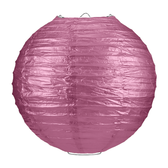Lampion ros&eacute;goud 50cm