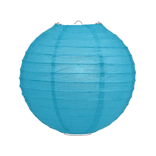 Lampionpakket - Papier - Blauw - 40-delig