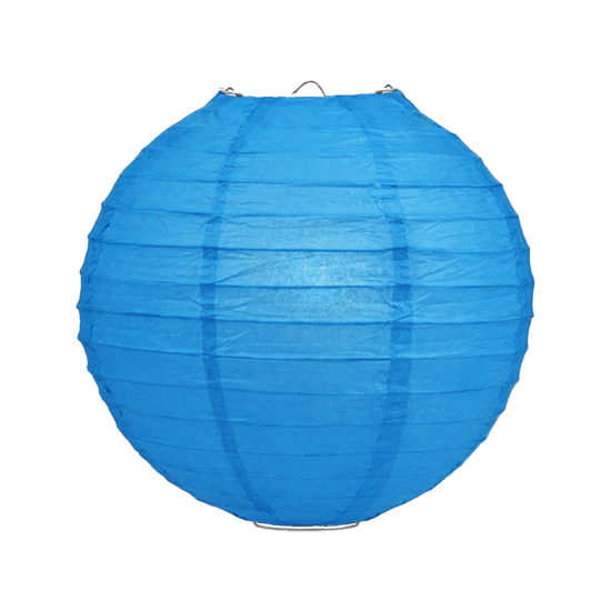Lampionpakket - Papier - Blauw - 40-delig