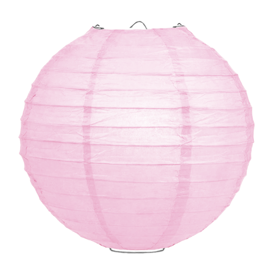 Lampionpakket - Papier - Roze - 20-delig