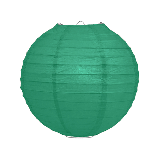 Lampion donkergroen 35cm