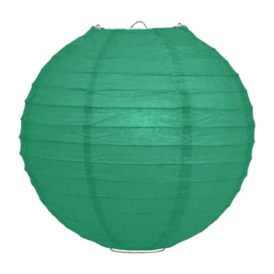 Lampion donkergroen 50cm