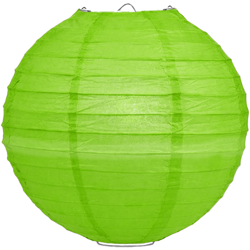 Lampion licht groen 75cm