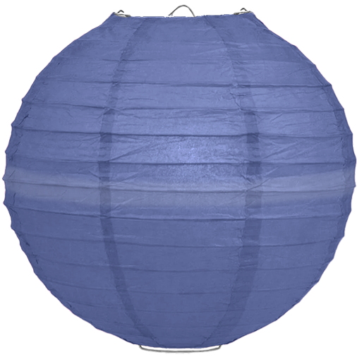 Lampion marineblauw 75cm