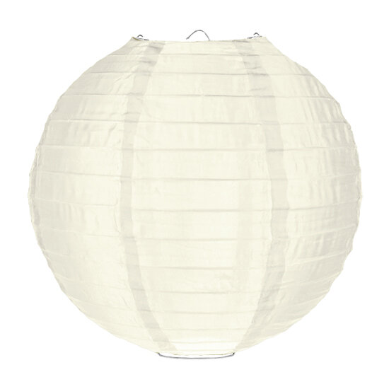Nylon lampion ivoor 50cm