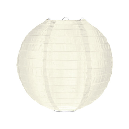 Nylon lampion ivoor 50cm
