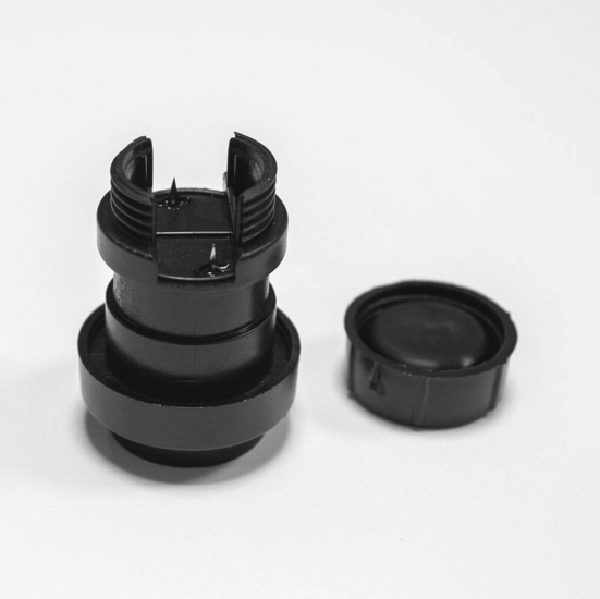 Losse E27 fitting incl. afdichtring (met inbusdop)