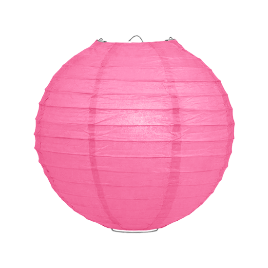 Lampion roze 35cm